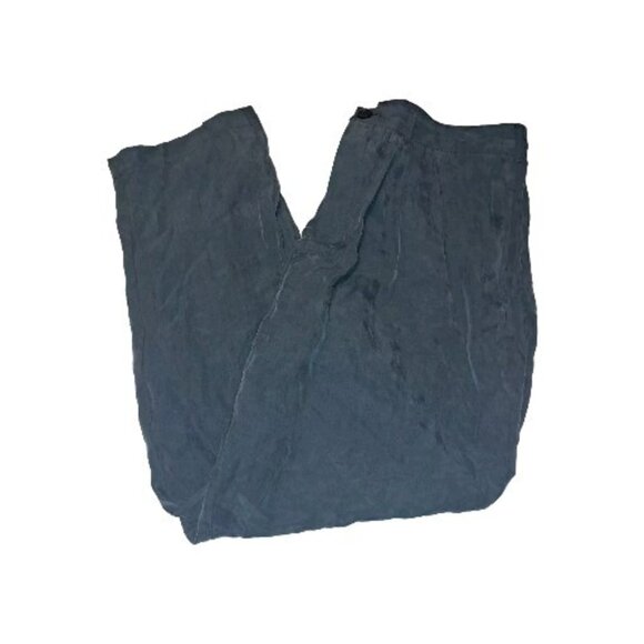 Zara Women's Large Gray Dress Pants 30x28 New Button Fly - Picture 1 of 9